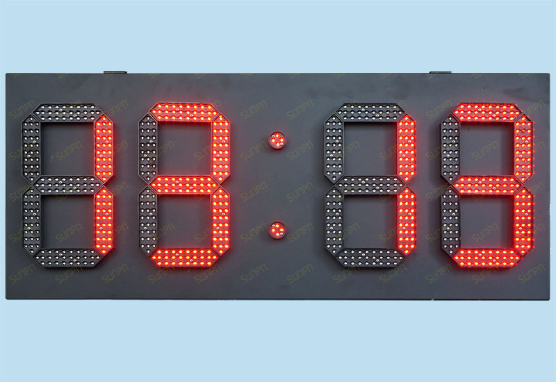 LED电子钟ECBLB-4A-12R/G/Y/W