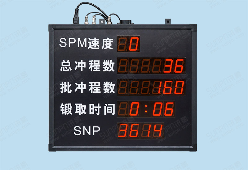 SPM速度电压信号转换电子看板