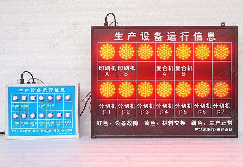 东华原医疗生产设备报警安灯系统