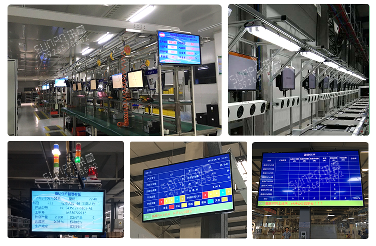 车间目视化LCD电子看板应用案例