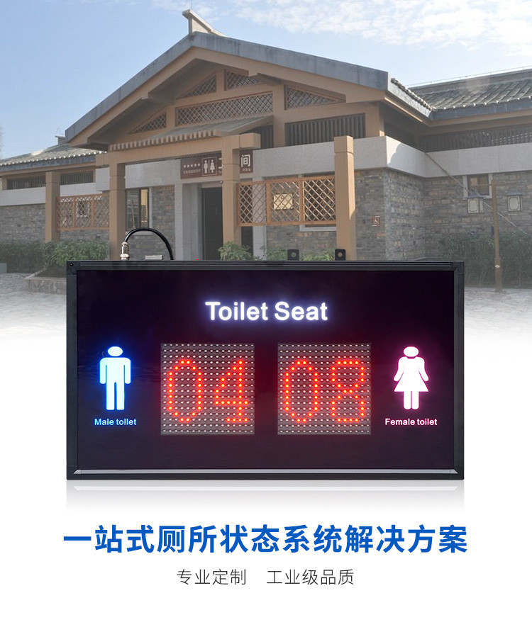 公厕系统状态显示屏产品引言
