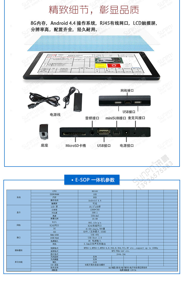E-SOP作业指导书软件细节展示