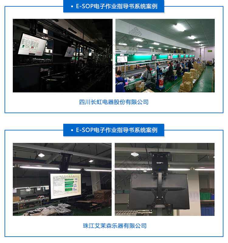 E-SOP作业指导书软件案例展示