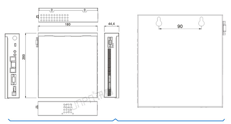 Android液晶小电脑看板结构图