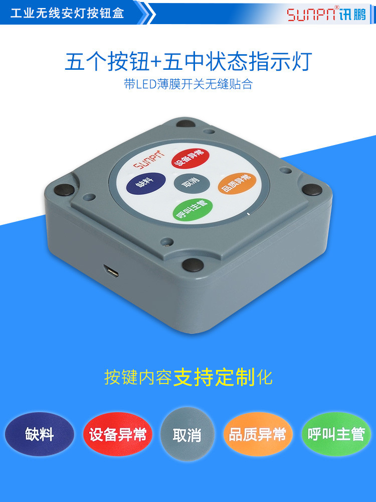 工位状态报警按钮盒产品介绍