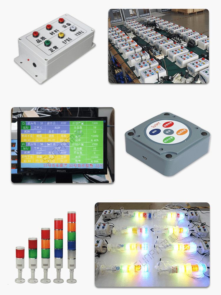 工位状态报警按钮盒案例参考