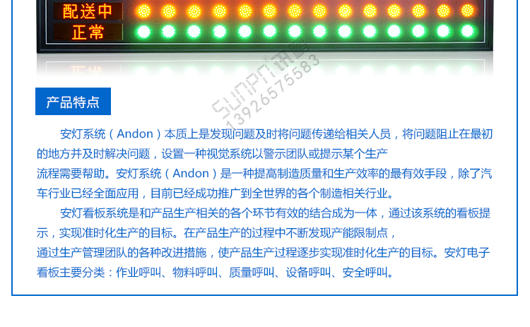 无线安灯呼叫系统案例介绍