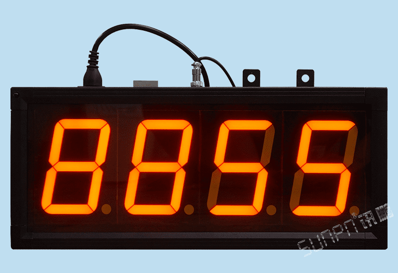 讯鹏工厂计数器LED数码管显示屏电子看板光电开关按钮盒开关信号RS485通讯屏