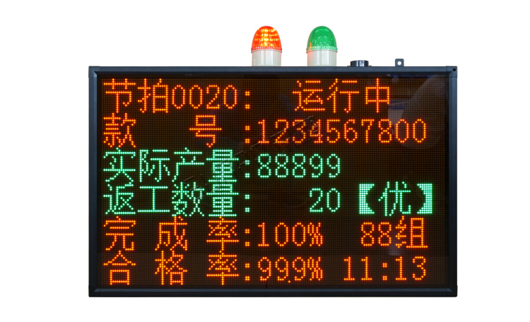 看板管理系统点阵看板