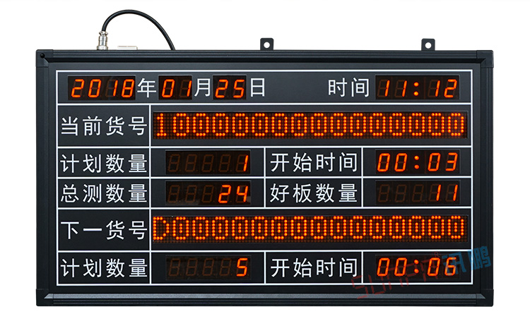 LED电子看板产品实拍