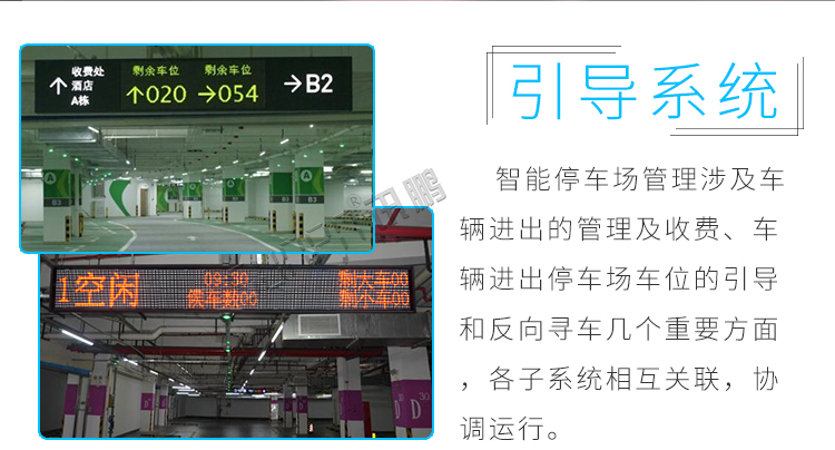 停车场导向牌系统引导