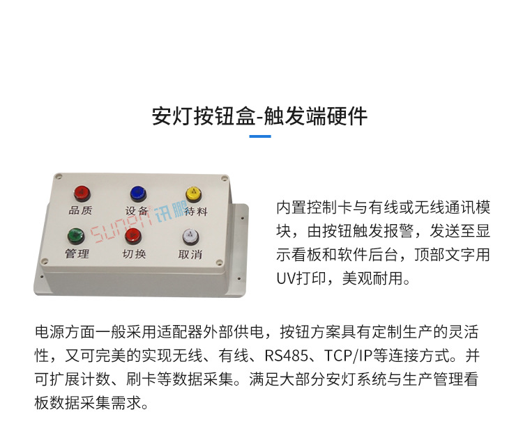 工位呼叫系统按钮盒功能介绍