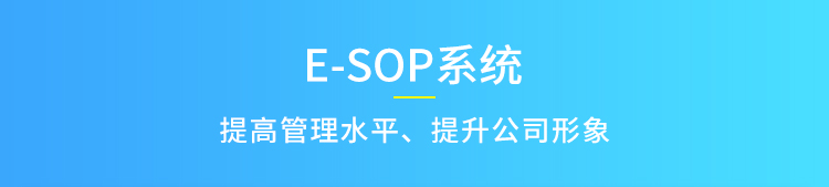 E-SOP系统介绍