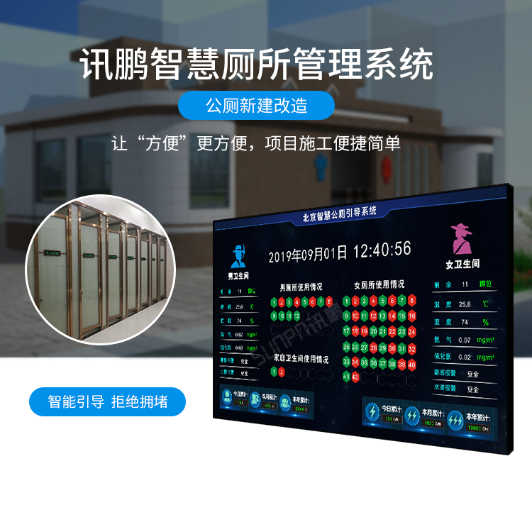 智慧公厕云平台管理系统 智慧公厕云平台管理系统