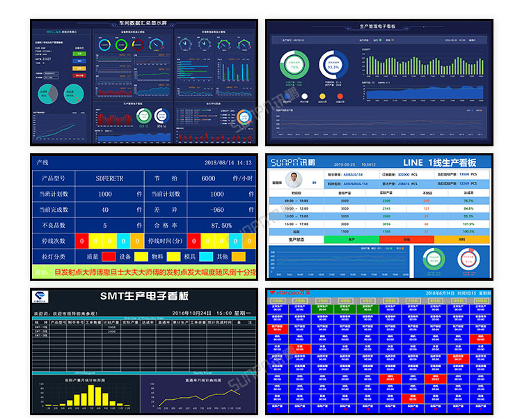 生产管理系统界面参考