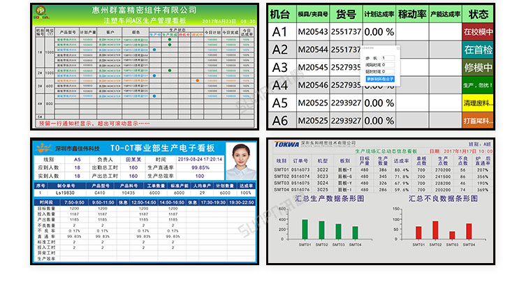 生产管理系统界面参考