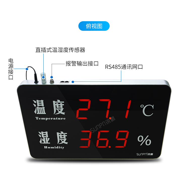 LED温湿度显示屏-产品细节
