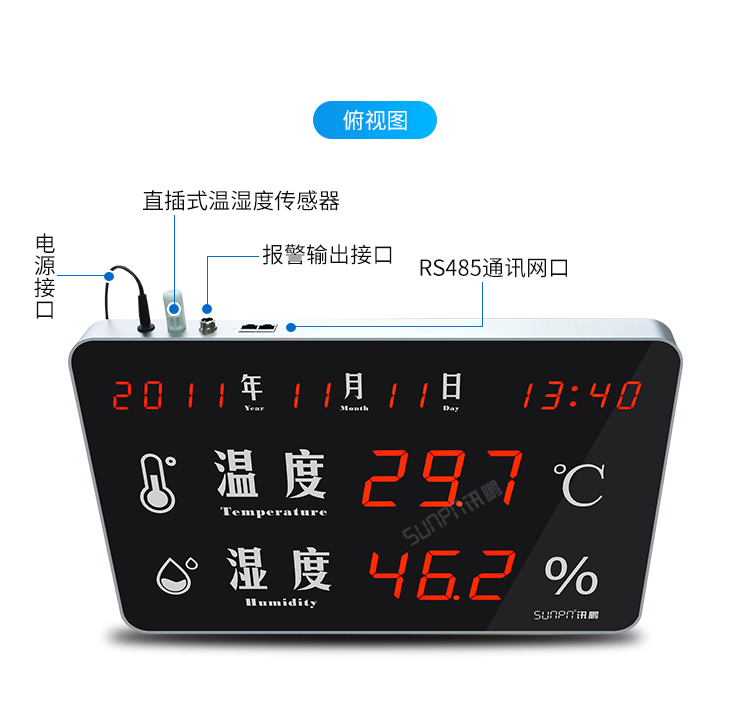 温湿度显示屏-产品细节