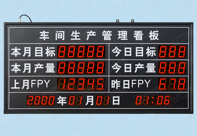 安徽车间生产管理看板