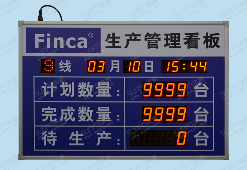 一诺（芬凯）电子看板生产管理看板