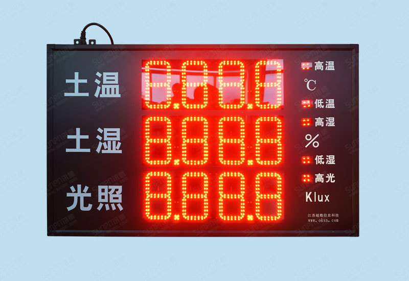 江苏超速科技TTL温湿度屏