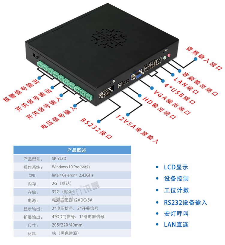设备OEE看板系统硬件