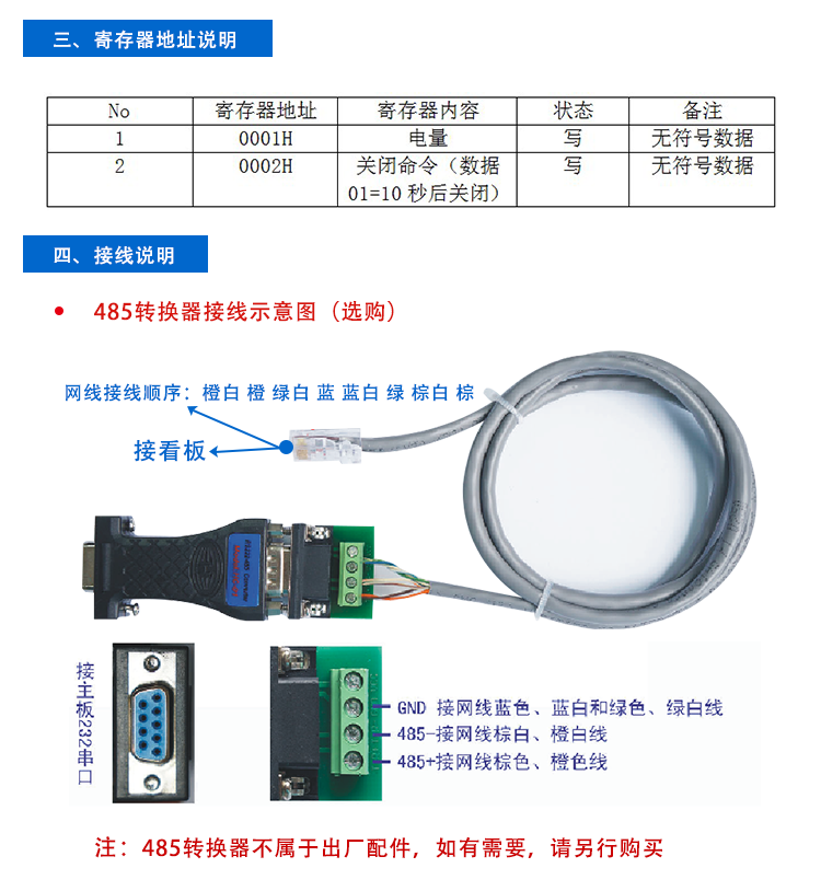 充电桩充电进度通讯屏通讯协议