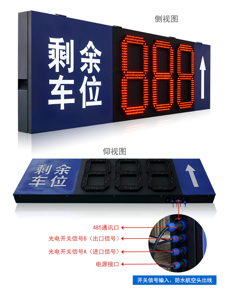 LED剩余车位显示屏