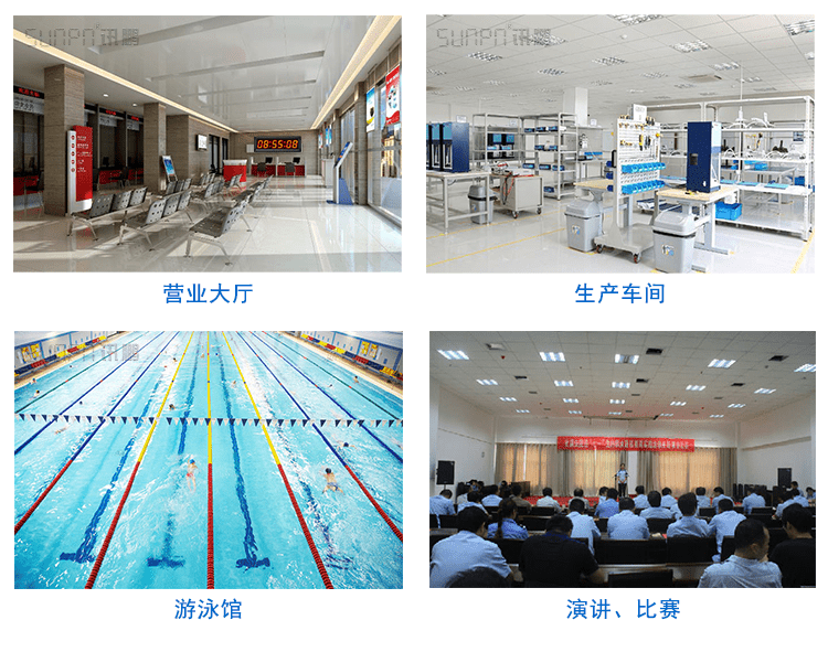 讯鹏CDMA电子钟应用场景