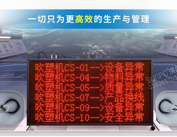无线安灯呼叫系统-汽车装配线机台状态报警监控Andon电子看板