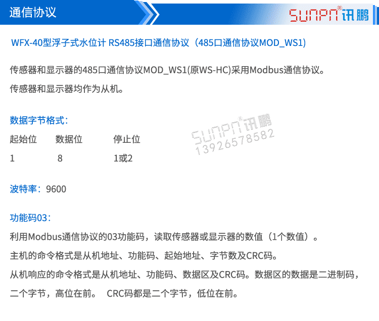 水库水位监测显示看板通讯协议 水库水位监测显示看板通讯协议