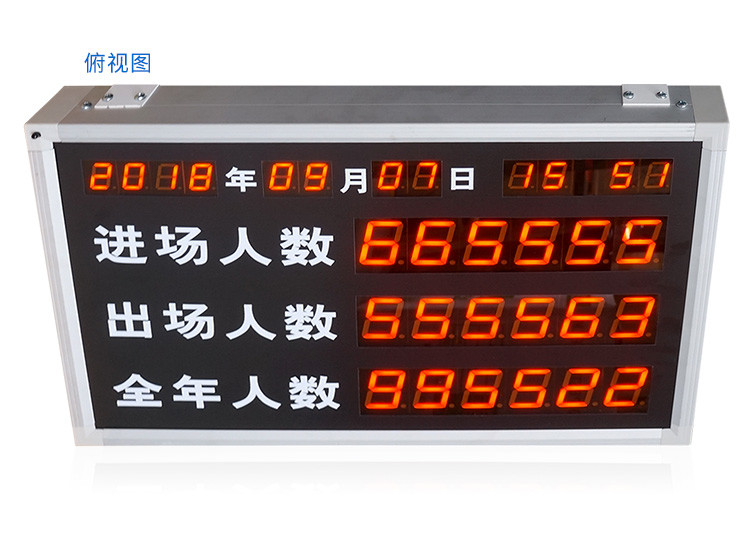 进出场人流量计数器产品实拍