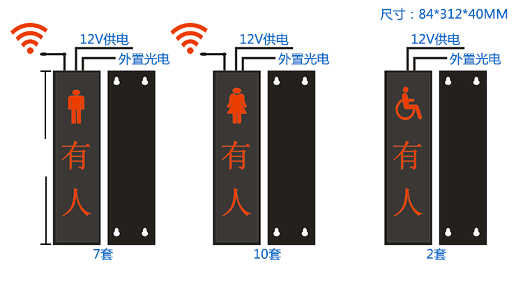 智慧厕所显示屏功能说明