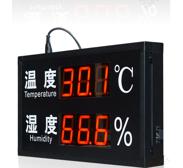 温湿度看板产品实拍