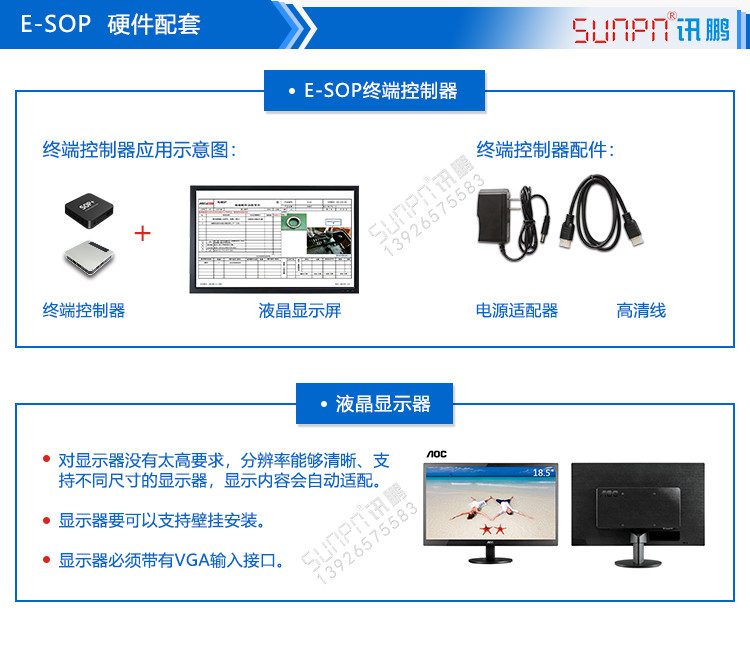 E-SOP电子作业指导书配套硬件