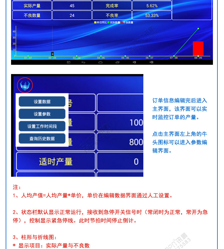 智能液晶管理看板软件介绍