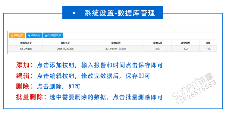 安灯软件功能介绍