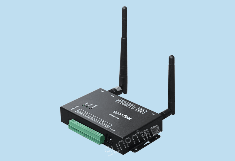 讯鹏MES系统WIFI工业物联网网关I/O信号数据采集控制器终端串口服务器RS232通讯