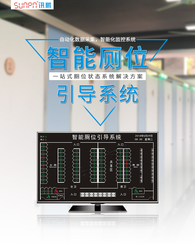 智能厕位引导系统