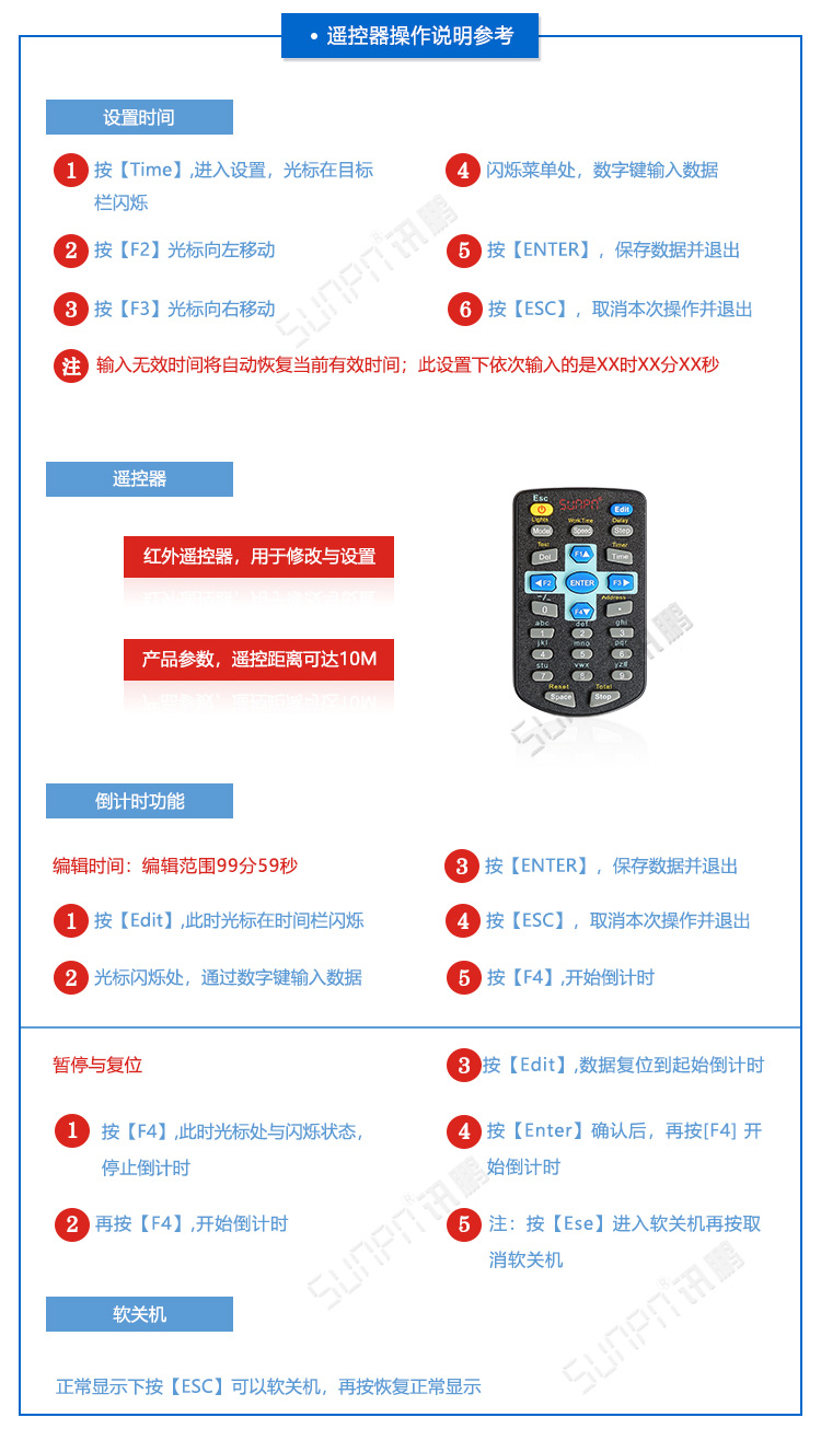 医院NTP时钟系统遥控操作说明