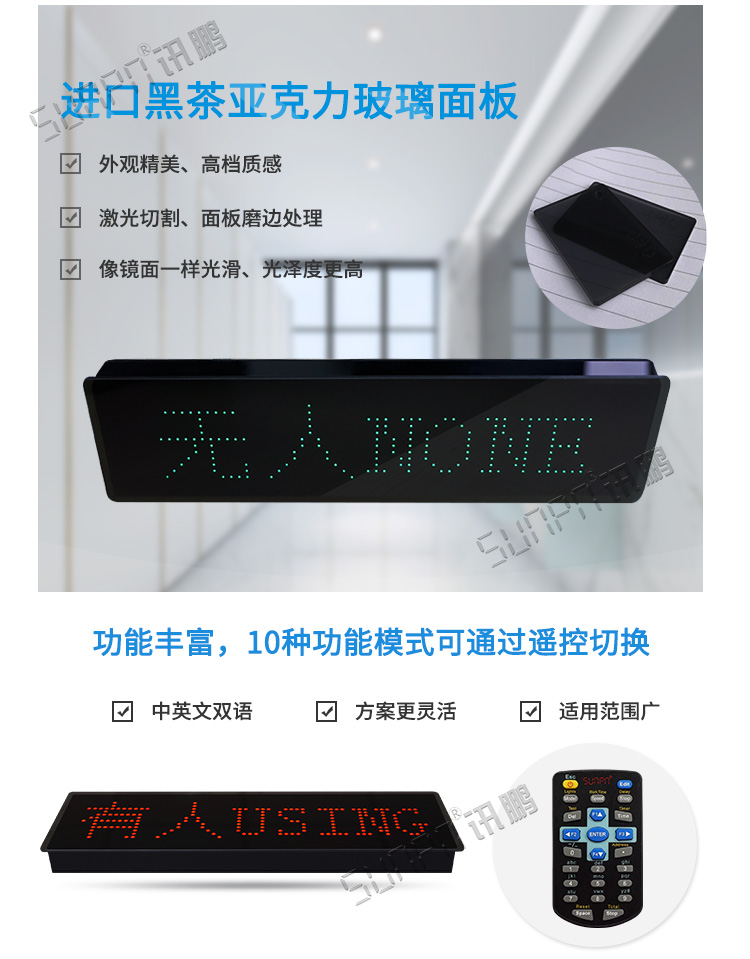 蹲位引导系统门头屏产品介绍