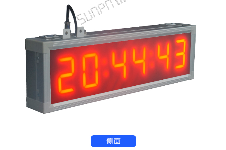 LED数字时钟产品实拍