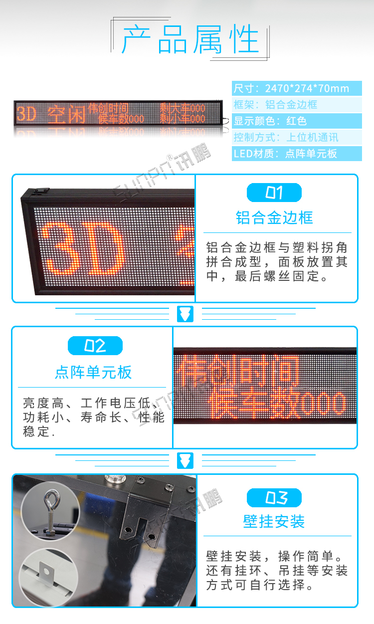 车位引导系统产品参数