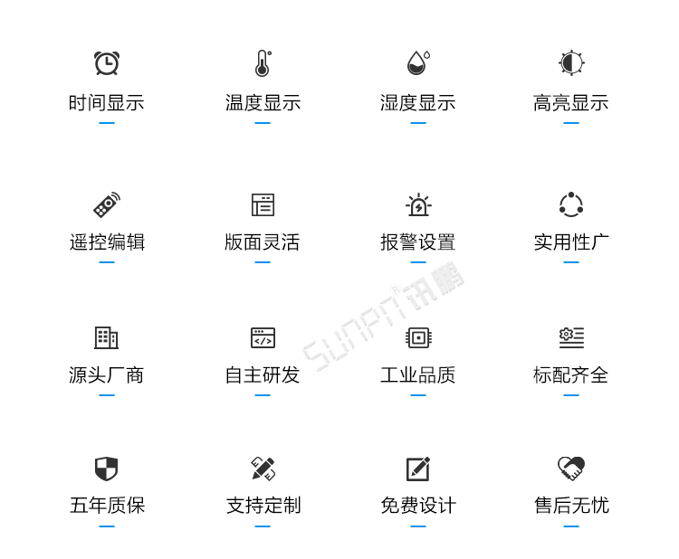 LED温湿度介绍