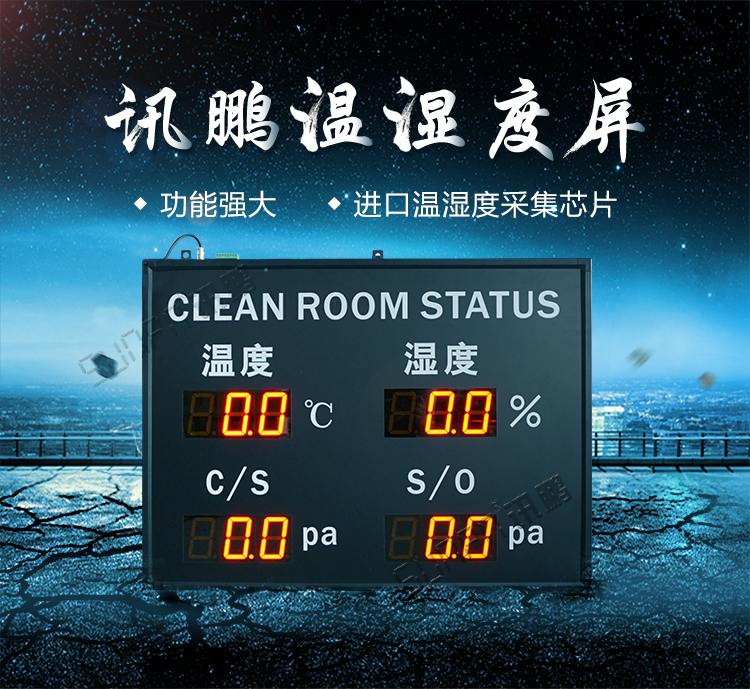 药店温湿度显示屏介绍
