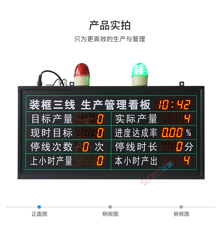 生产管理看板产品实拍