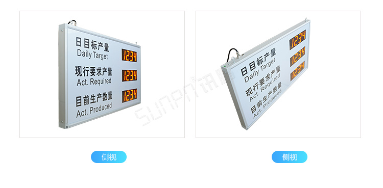 电子看板产品实拍
