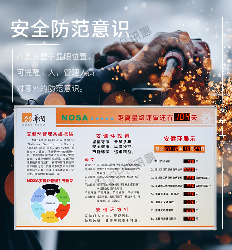 LED安全牌显示屏产品介绍