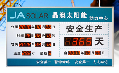 LED安全牌显示屏