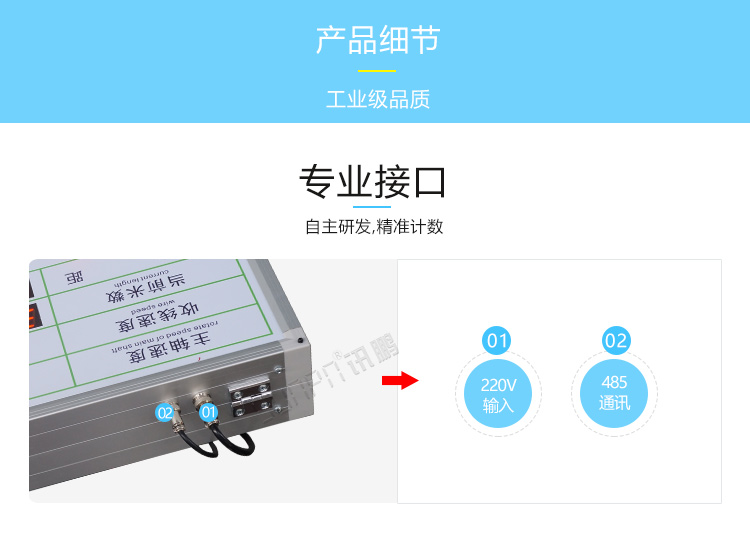 PLC通讯显示屏产品细节